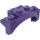LEGO Dark Purple Mudguard Brick 2 x 4 x 2 with Wheel Arch (35789)