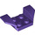 LEGO Violet foncé Garde-boue assiette 2 x 2 avec Flared Roue Arches (41854)