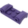 LEGO Violet foncé Garde-boue assiette 2 x 4 avec Headlights et Incurvé Fenders (93590)