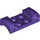 LEGO Dark Purple Mudguard Plate 2 x 4 with Headlights and Curved Fenders (93590)