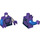 LEGO Dunkelviolett Nebula Minifig Torso (973 / 76382)