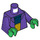 LEGO Dunkelviolett Onaconda Farr Torso (76382 / 88585)