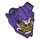 LEGO Violet foncé Oni Masquer of Hatred (35636 / 37298)