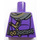 LEGO Dark Purple Ori the Dwarf Torso without Arms (973)