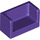 LEGO Dark Purple Panel 1 x 2 x 1 with Closed Corners (23969 / 35391)