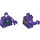 LEGO Dark Purple Pepper Potts - Rescue Minifig Torso (973 / 76382)