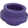 LEGO Dark Purple Plate 1 x 1 Round (6141 / 30057)