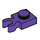 LEGO Dark Purple Plate 1 x 1 with Vertical Clip (Thick Open &#039;O&#039; Clip) (44860 / 60897)