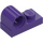 LEGO Dark Purple Plate 1 x 2 with Pin Hole (11458)