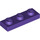 LEGO Morado oscuro Placa 1 x 3 (3623)