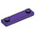 LEGO Dark Purple Plate 1 x 4 with Two Studs with Groove (41740)