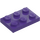 LEGO Dark Purple Plate 2 x 3 (3021)