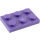 LEGO Dark Purple Plate 2 x 3 (3021)