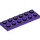 LEGO Donkerpaars Plaat 2 x 6 (3795)