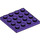 LEGO Morado oscuro Placa 4 x 4 (3031)