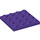 LEGO Dark Purple Plate 4 x 4 (3031)
