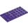 LEGO Dark Purple Plate 4 x 8 (3035)