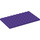 LEGO Dark Purple Plate 6 x 10 (3033)