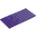 LEGO Dark Purple Plate 6 x 12 (3028)