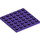 LEGO Dark Purple Plate 6 x 6 (3958)