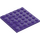 LEGO Dark Purple Plate 6 x 6 (3958)