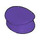 LEGO Dark Purple Police Hat (3624)