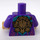 LEGO Dark Purple Prince Kalmaar Torso (973 / 76382)