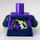 LEGO Dark Purple Pyrrhus Minifig Torso (973 / 76382)