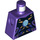 LEGO Dark Purple Pythor P. Chumsworth Torso without Arms (973 / 99457)