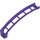 LEGO Dark Purple Rail 2 x 16 x 6 Bow with 3.2 Shaft (26560)