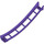 LEGO Dark Purple Rail 2 x 16 x 6 Inverted Bow with 3.2 Shaft (26559)