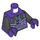 LEGO Dark Purple Sakaarian Guard Minifig Torso (973 / 76382)