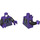 LEGO Dark Purple Sakaarian Guard Minifig Torso (973 / 76382)