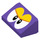 LEGO Dark Purple Slope 1 x 2 (31°) with Scuttlebug Eyes (79556 / 85984)