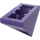 LEGO Violet foncé Pente 1 x 2 (45°) Tripler avec porte-goujon intérieur (15571)