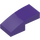 LEGO Dark Purple Slope 1 x 2 Curved (11477)