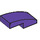 LEGO Dark Purple Slope 1 x 2 Curved (3593 / 11477)