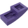 LEGO Dark Purple Slope 1 x 2 Curved (3593 / 11477)