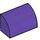 LEGO Violet foncé Pente 1 x 2 Incurvé (37352 / 98030)