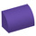 LEGO Dark Purple Slope 1 x 2 Curved (37352 / 98030)