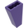 LEGO Violet foncé Pente 1 x 2 x 3 (75°) avec goujon creux (4460)