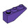 LEGO Dark Purple Slope 1 x 3 (25°) Inverted (4287)