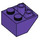 LEGO Dark Purple Slope 2 x 2 (45°) Inverted with Flat Spacer Underneath (3660)