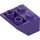 LEGO Dark Purple Slope 2 x 2 (45°) Inverted with Flat Spacer Underneath (3660)