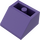 LEGO Violet foncé Pente 2 x 2 (45°) Inversé avec entretoise plate en dessous (3660)