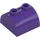 LEGO Dark Purple Slope 2 x 2 Curved with 2 Studs on Top (30165)