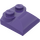 LEGO Dark Purple Slope 2 x 2 Curved with Curved End (47457)