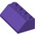 LEGO Violet foncé Pente 2 x 4 (45°) avec surface lisse (3037)