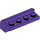 LEGO Viola scuro Pendenza 2 x 4 x 1.3 Curvo (6081)