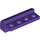 LEGO Viola scuro Pendenza 2 x 4 x 1.3 Curvo (6081)